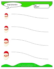 Çizgi Çalışma Sayfaları